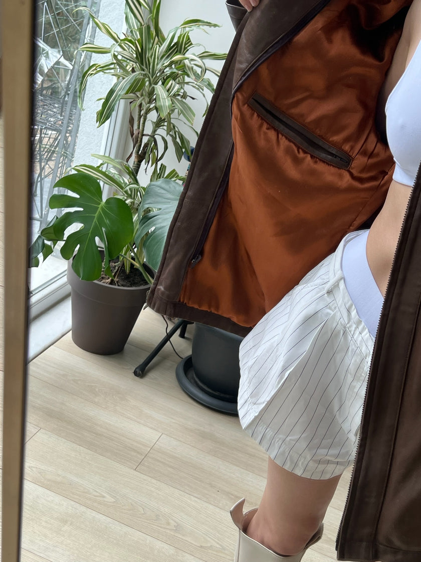 Sr Unisex Kalın Deri