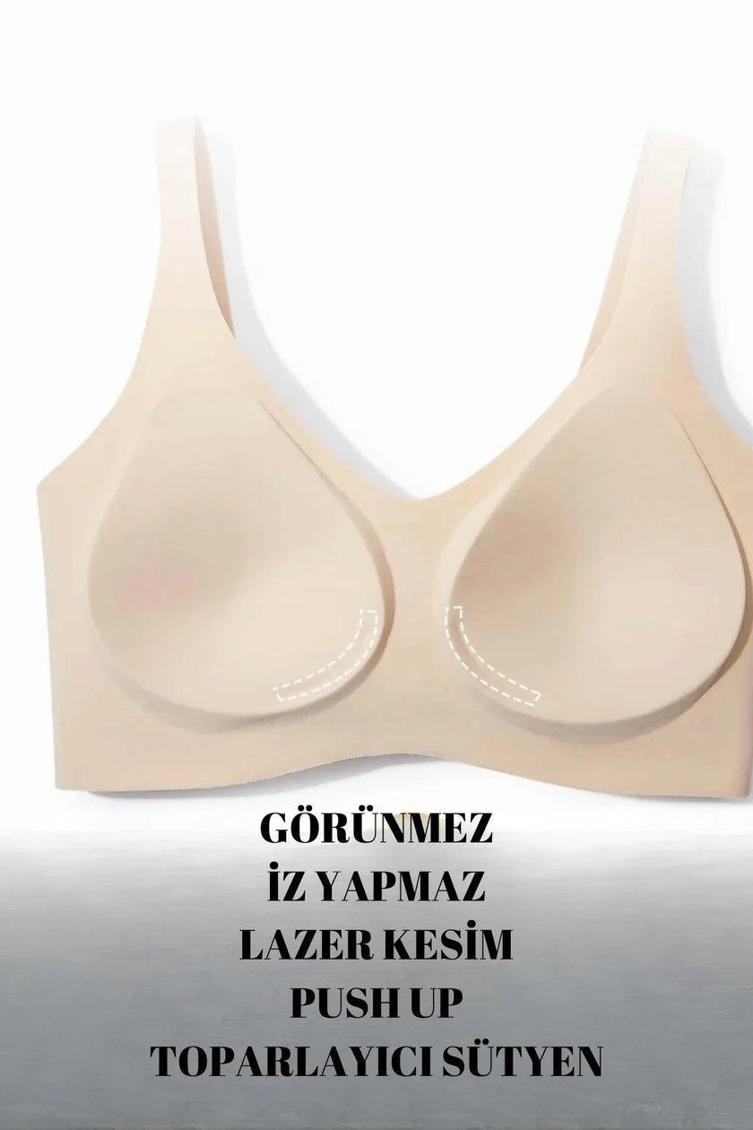Lazer kesim Dikişsiz Bra Sütyen