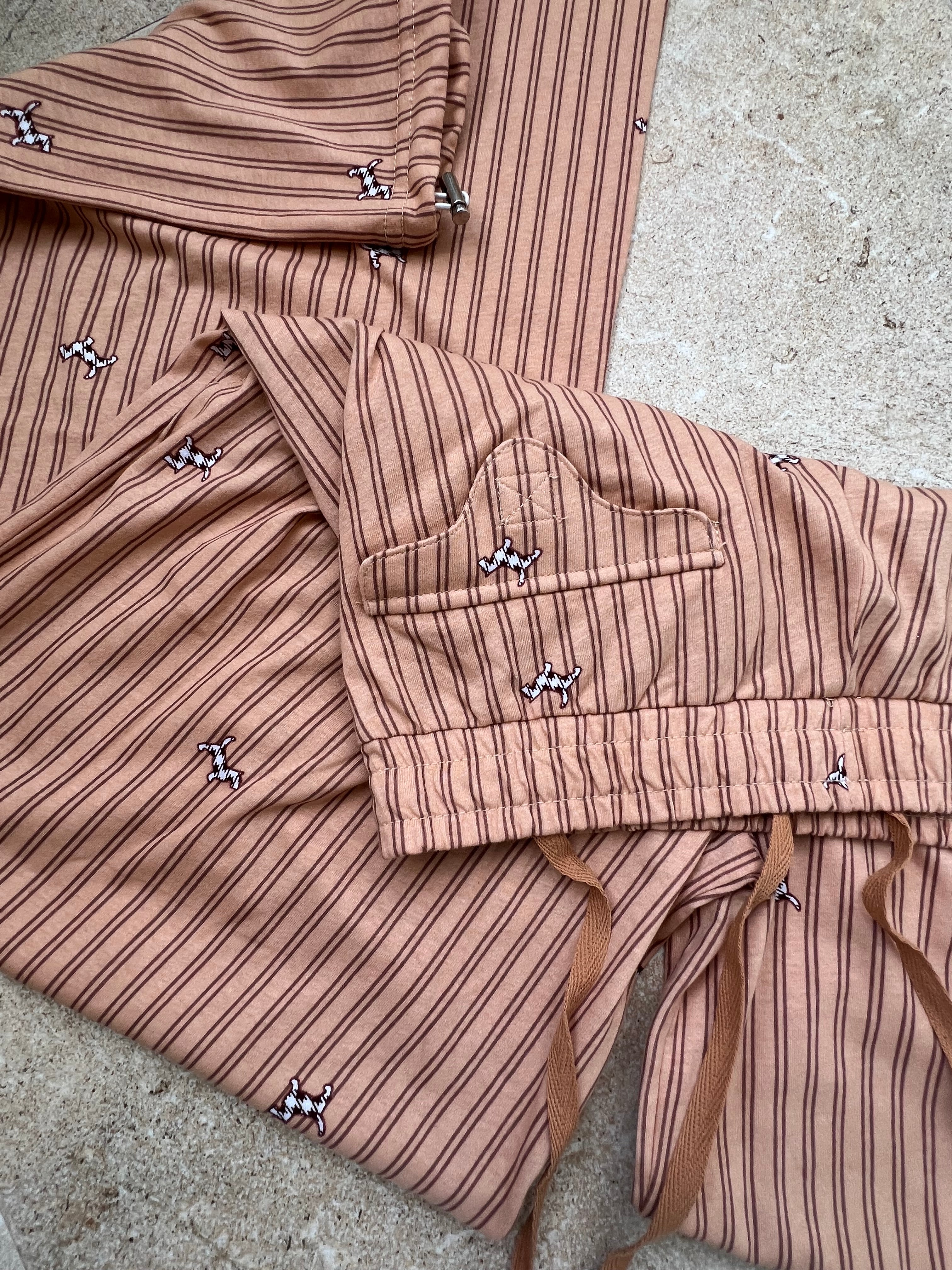 Pijtolon Mocha Stripe