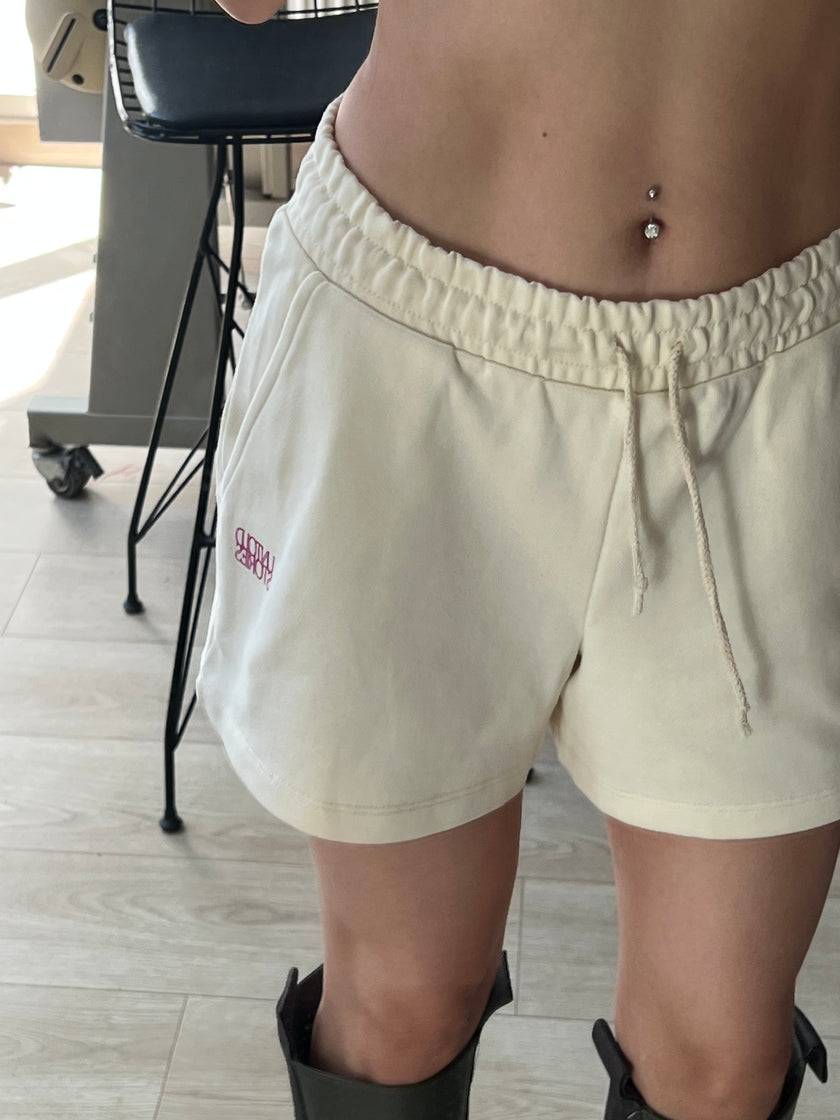 Pamuklu pastel Şort