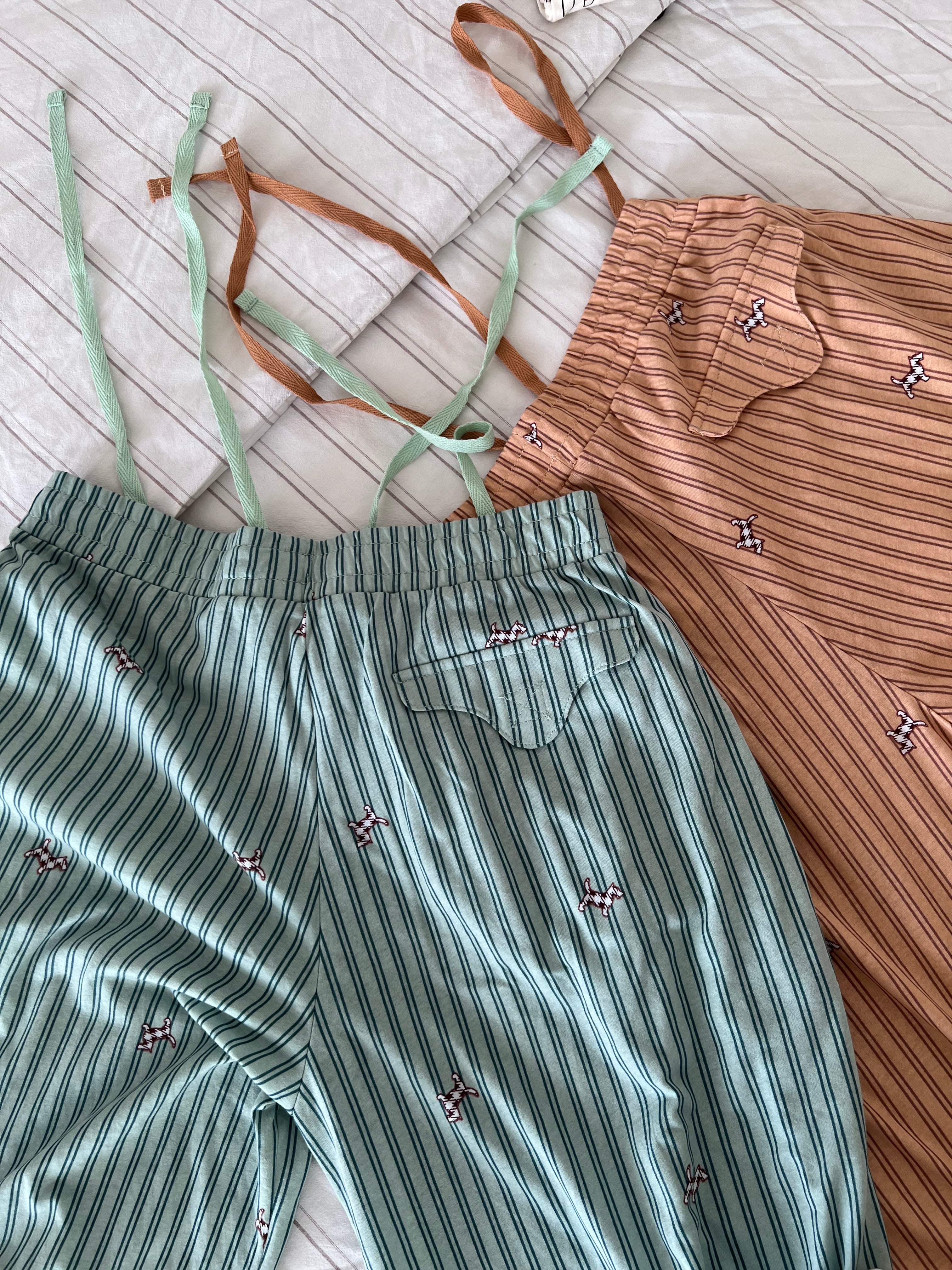 Pijtolon Mint Stripe