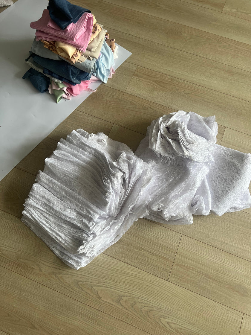 Dantel stoperli etek(♻️)