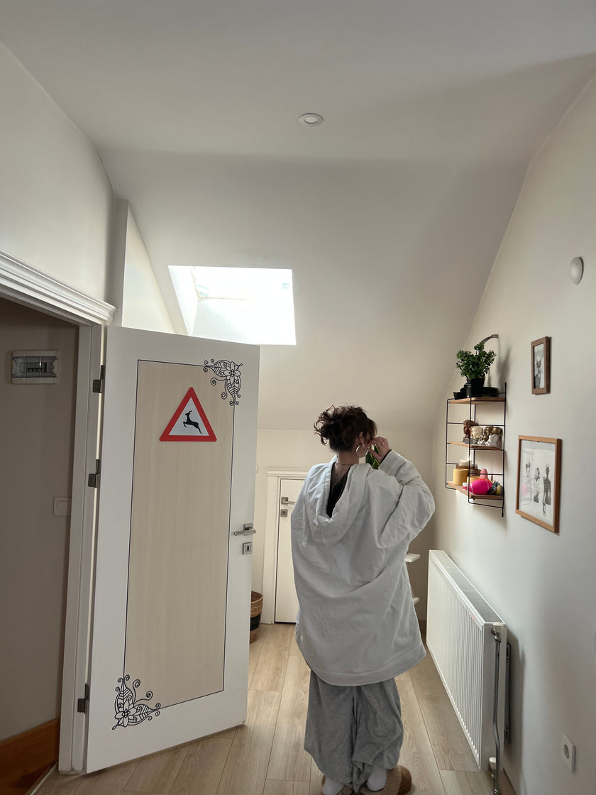 Çift Taraflı Giyilebilir Battaniye(Kahve)