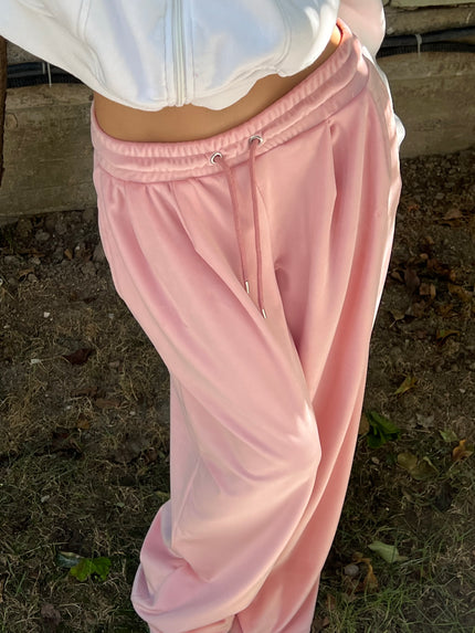 Kadife Pileli Eşoftolon (pembe)