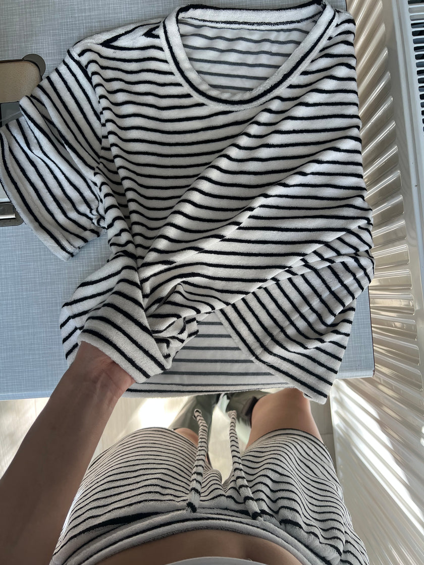 Havlu Çizgili Takım