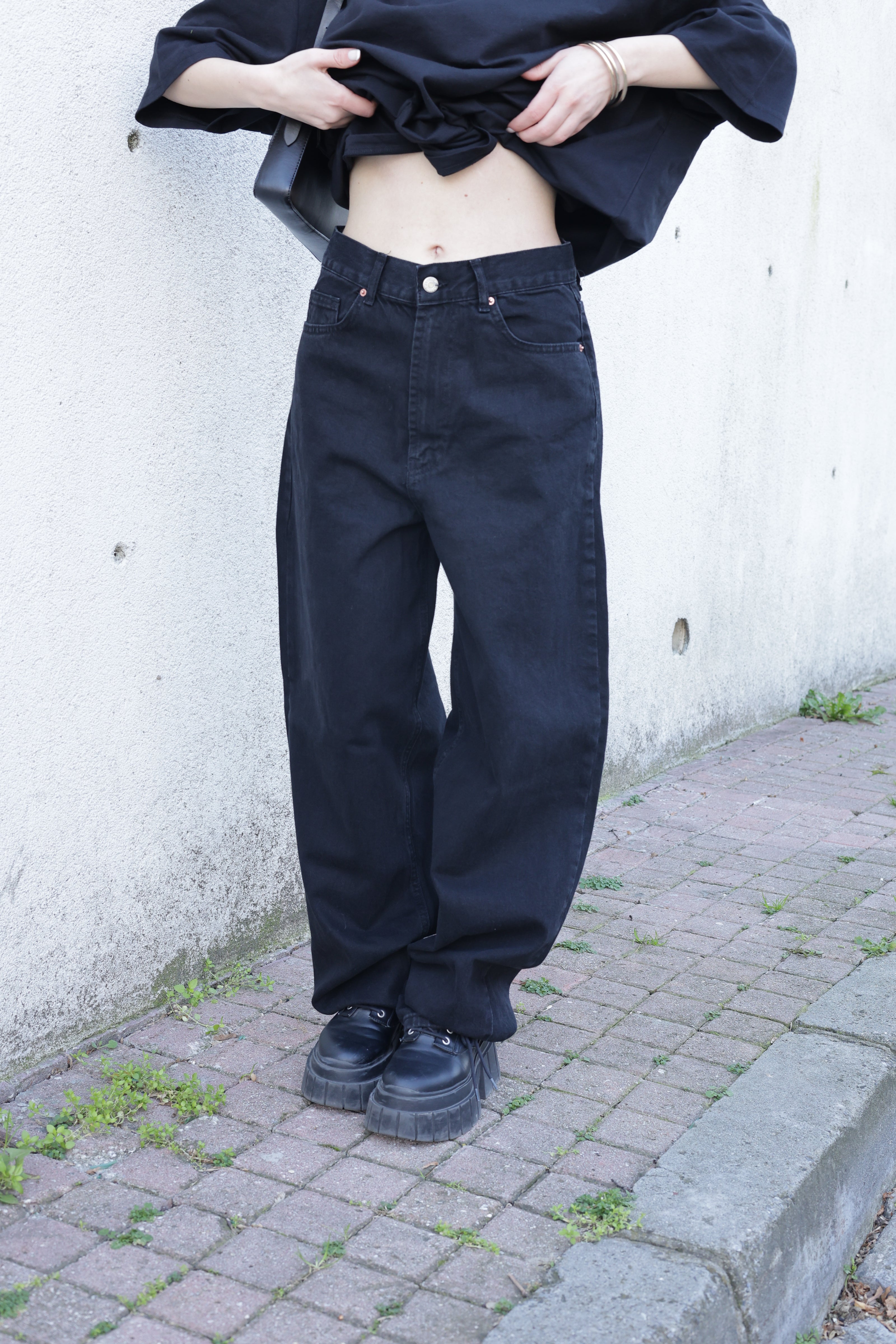 Black Baggy Jean