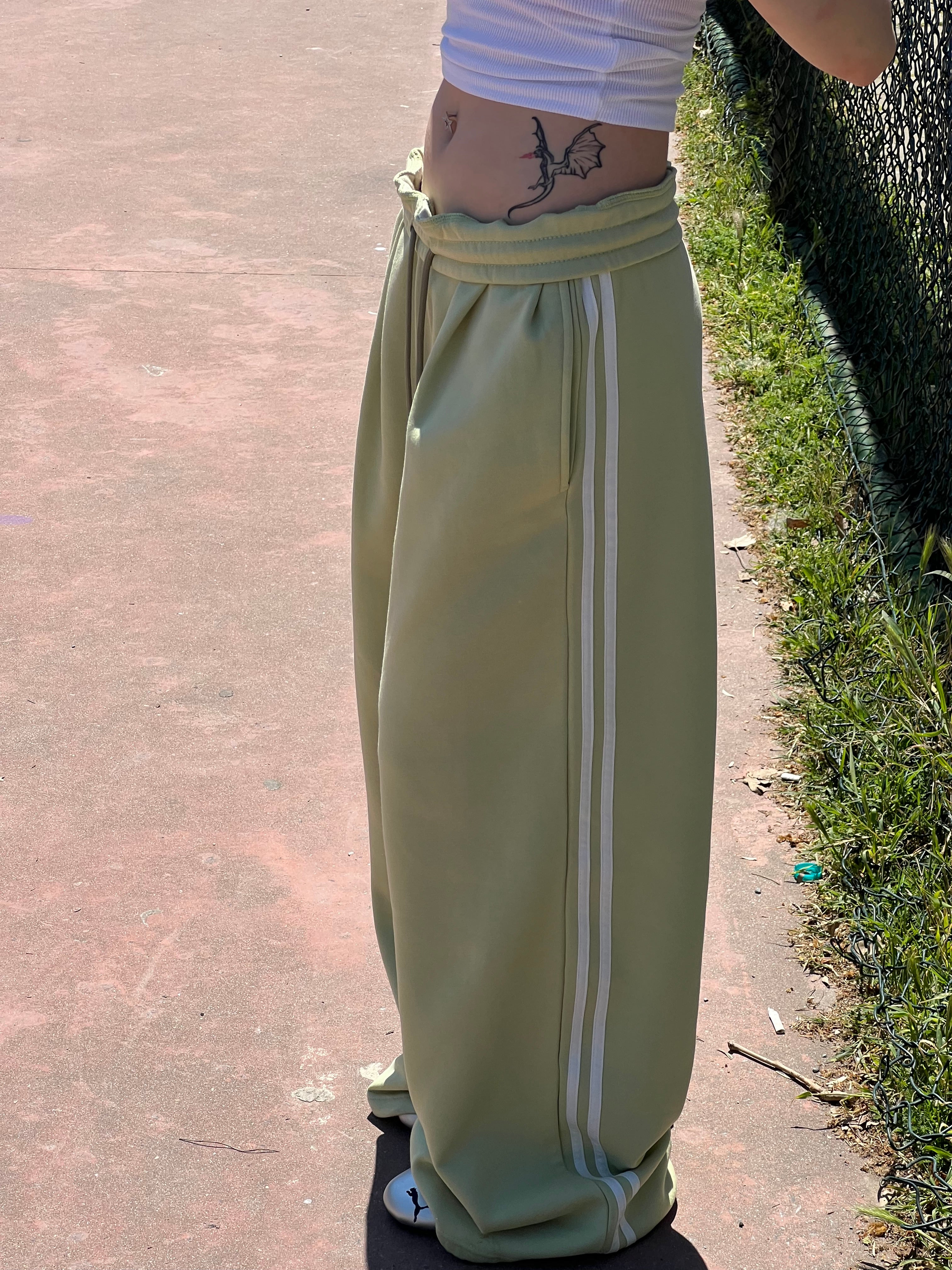Eşoftolon Şeritli Lime