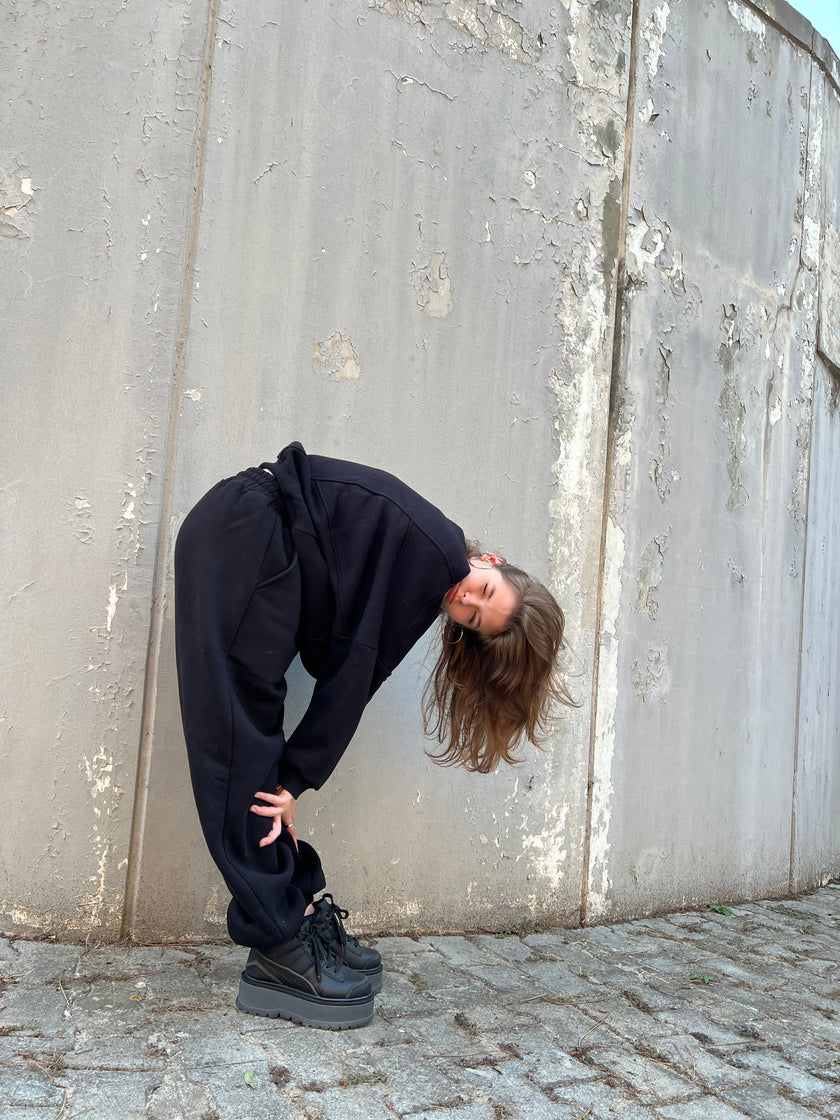 Ultra Kalın Eşofman Takımı (siyah)