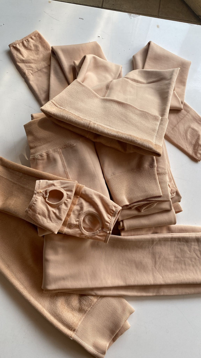 Termal Külotlu Çorap (topuk detaylı)