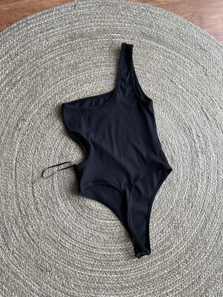 Tek Omuzlu Bodysuit