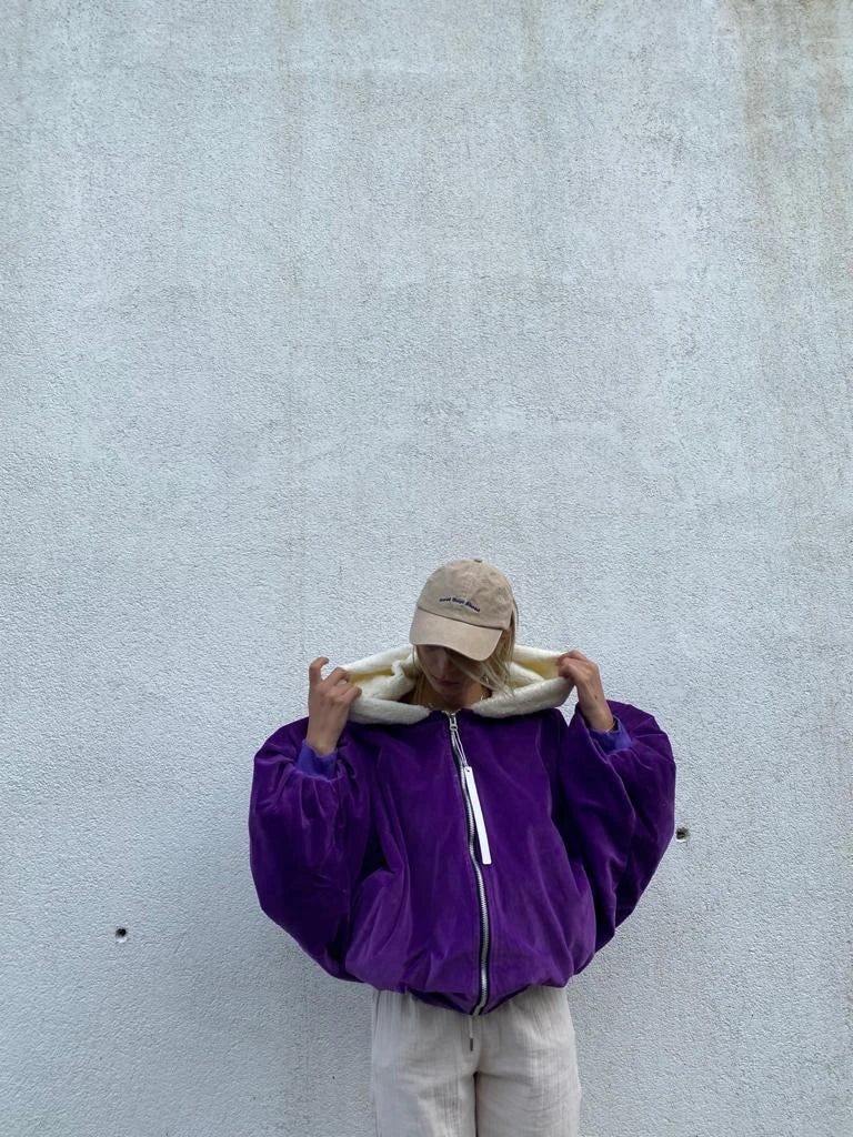 Yarasa Kol Kadife Mont(mor)