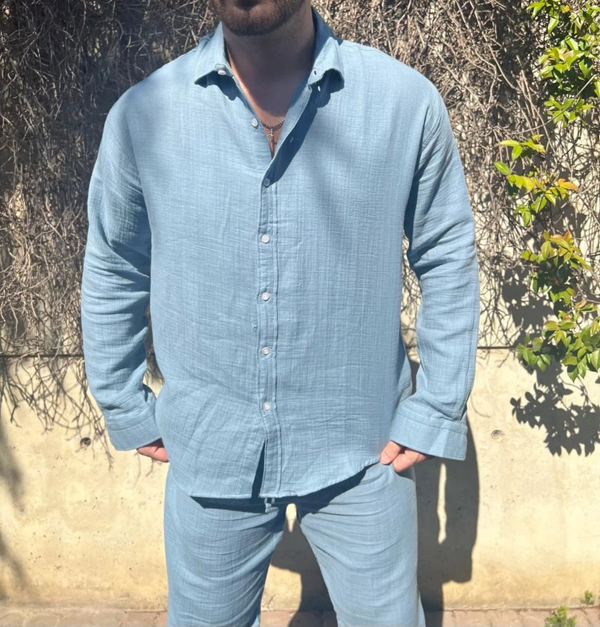 Man Keten Takım (Bebe Mavisi)