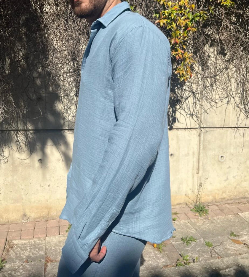 Man Keten Takım (Bebe Mavisi)