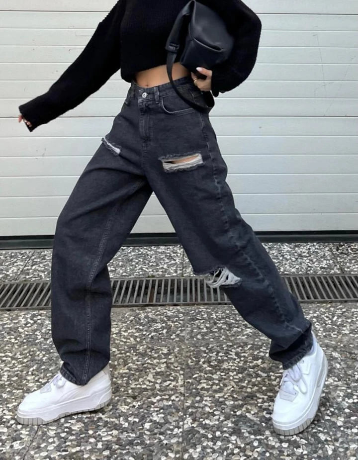 Antrasit Baggy Pantolon (milli kalıp)